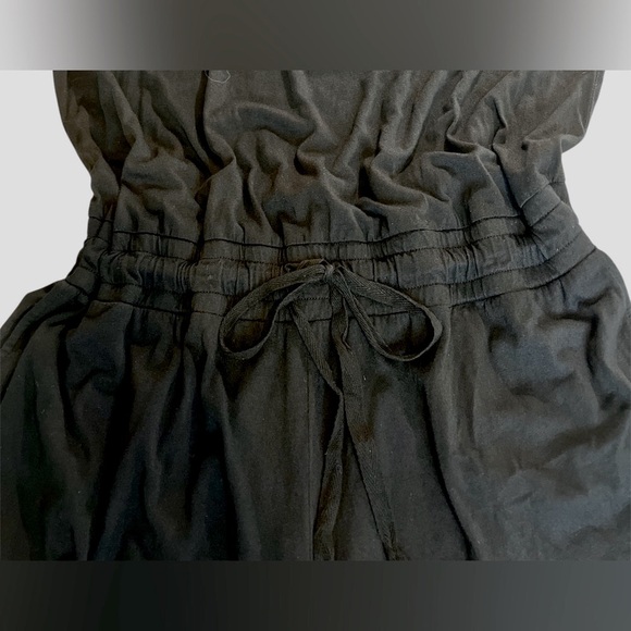 Michael Stars Women's Theo Tank Jumpsuit with Pockets, Solid Black, Size 2x - Picture 13 of 13